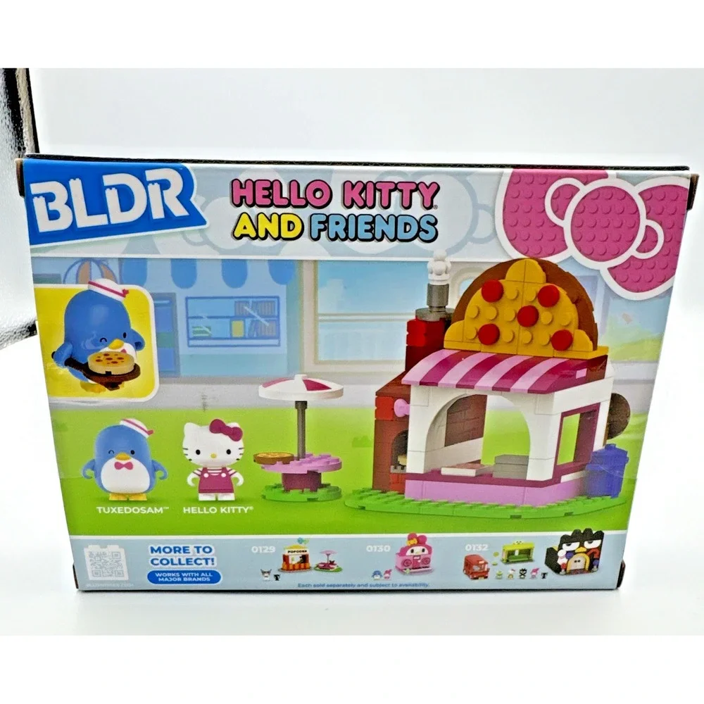 Jazwares - Hello Kitty and Friends Pizza Parlor Block Set (122 Piece)